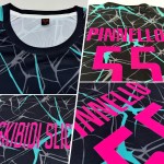 Jersey Soccer Pink-Aqua Black Uniform Custom Sublimation