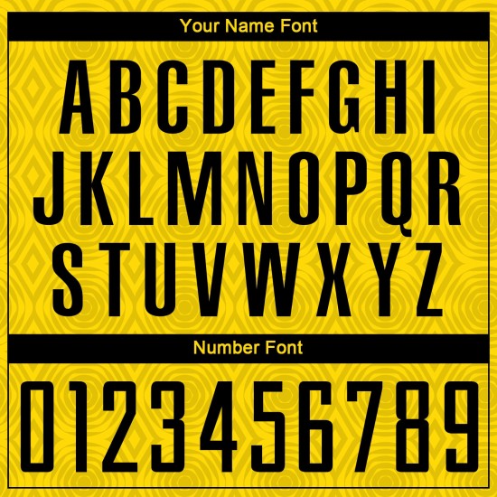 Soccer Gold Sublimation Black Custom Jersey Uniform