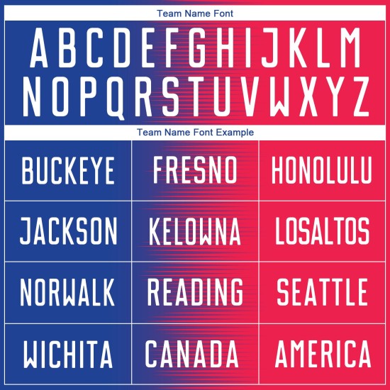 Sublimation Custom White-Royal Uniform Jersey Soccer Red