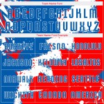 Uniform Soccer Royal Custom Sublimation Jersey Red-White