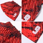 Red White-Black Custom Uniform Jersey Soccer Sublimation